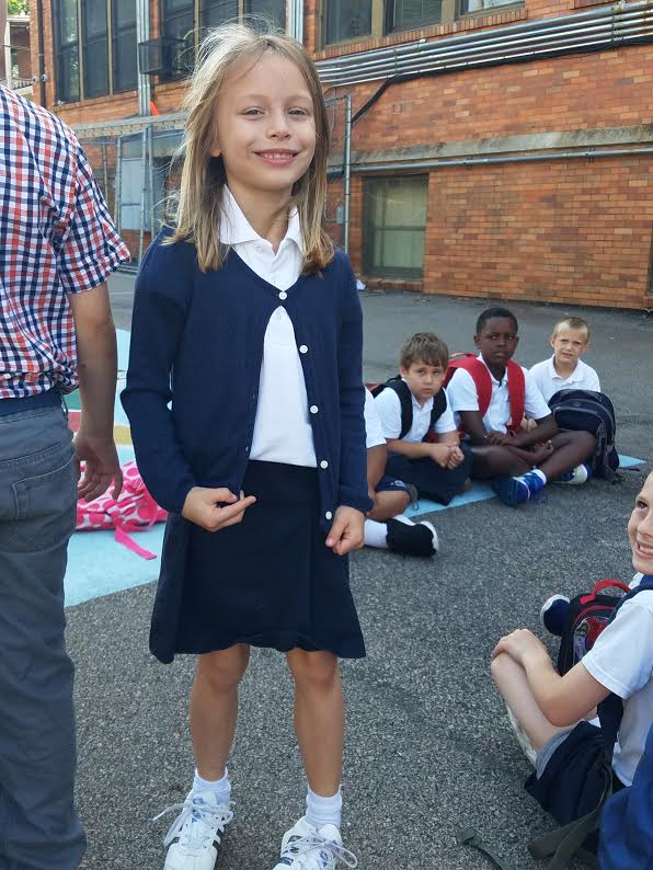 school girl outfit shoes